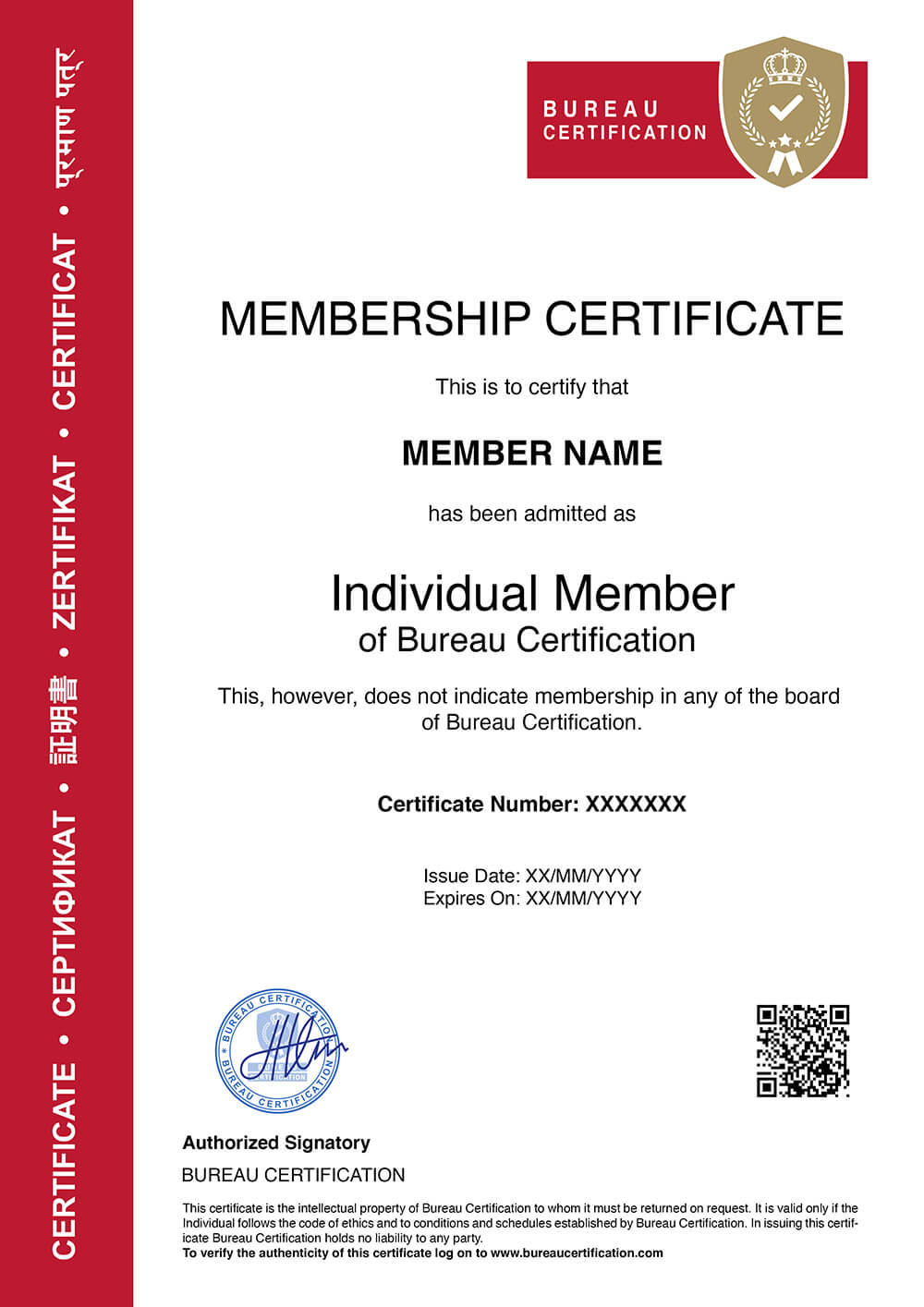 Membership – Bureau Certification | Leading Certification And Third ...